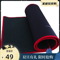 Round rigid game mouse pad oversized computer table pad thick desk keyboard pad precision edging non-slip washable