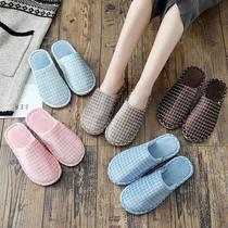 Indoor drag new large size womens cotton slippers winter and autumn extra large size autumn bedroom spring and autumn thin models 2019