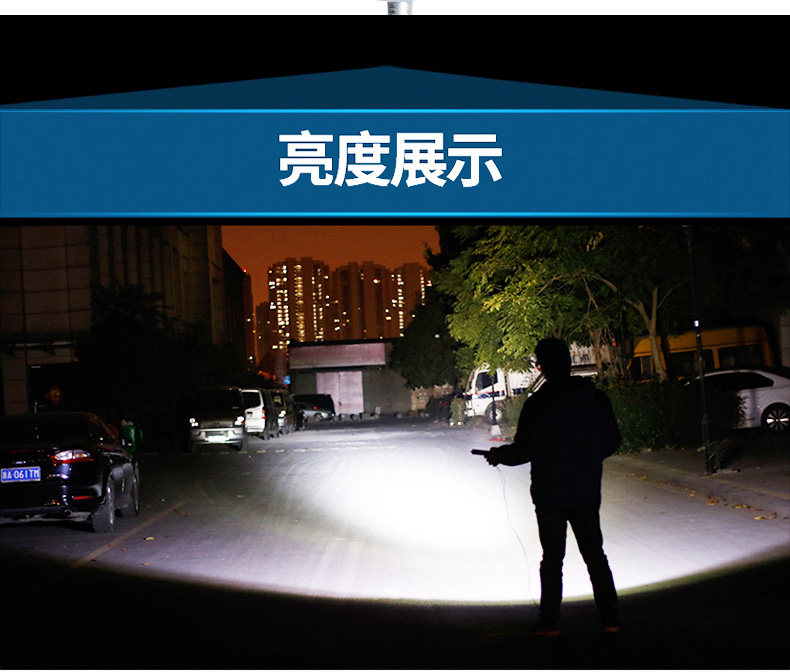 电动摩托车led车灯强光外置电瓶车灯超亮改装三轮车led大灯12v灯