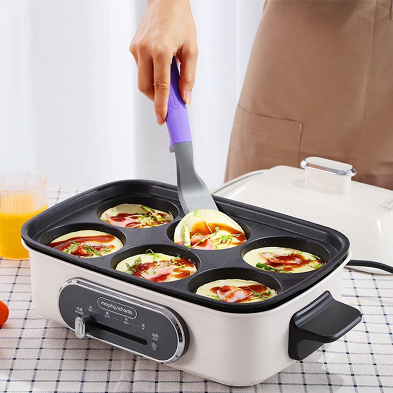 mofei multi-functional cooking pot mr1032 original silica gel kitchenware set accessories spatula cooking kitchenware set of seven