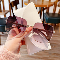 EW sunglasses female senior sensation ins Han version wave 2022 New anti-UV light drive dedicated sunglasses