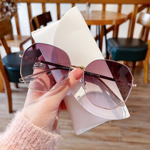 EW2022 years new sunglasses female Han version wave Anti-UV light intense light polarized fashion High sense driving sunglasses