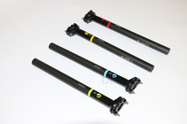 New ASIA half bright twill double nail joint seat tube full carbon fiber mountain road car seat bar