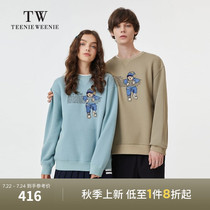 TeenieWeenie bear mens clothing 2021 autumn new round-neck sweater men and women Korean version loose couple tide
