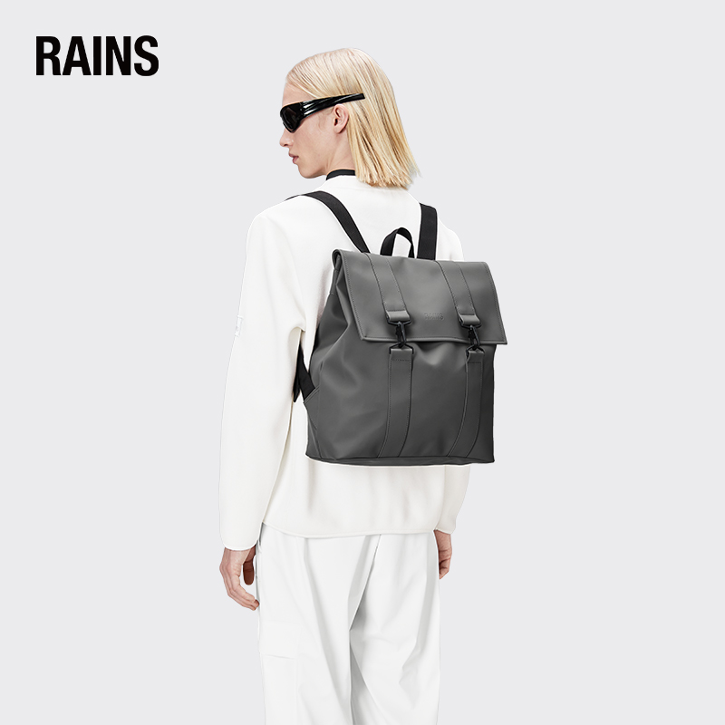 Rains Danish Waterproofing College Package Business Computer Double Shoulder Bag male and female commuter backpack bag MSN Bag-Taobao