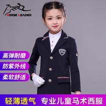 Childrens equestrian clothing Equestrian supplies Equestrian competition suits Equestrian competition suits Horse riding suits Tops