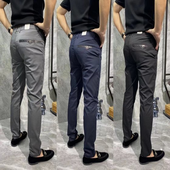 1602 spring and summer new men's casual pants slim-fitting pants men's European business trousers men's trendy versatile trousers
1602 spring and summer new men's casual pants slim-fitting pants men's European business trousers men's trendy versatile trousers