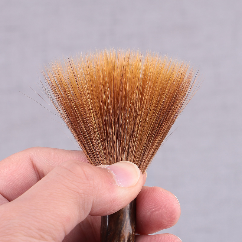 xuan yitang calligraphy thin gold body brush changfeng langhao hook line pen chinese painting with pen lower case meticulous brushwork writing brush langhao xingkai writing brush