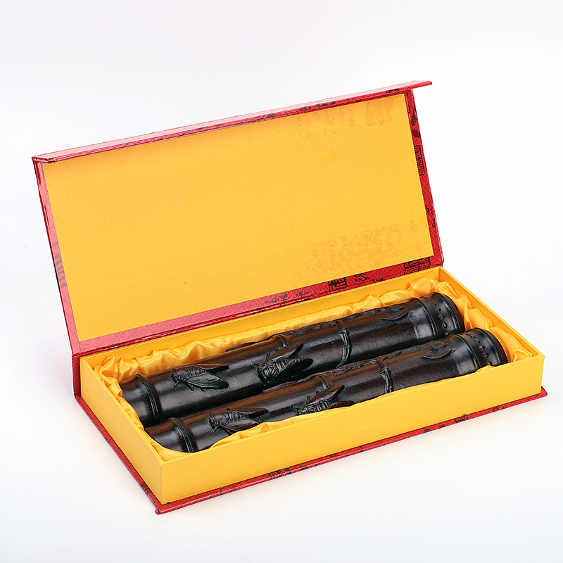 xuanyitang calligraphy ebony wooden paperweight solid wood classical chinese style four treasure town wooden brush calligraphy supplies bla rosewood pressure paper mahogany paperweight