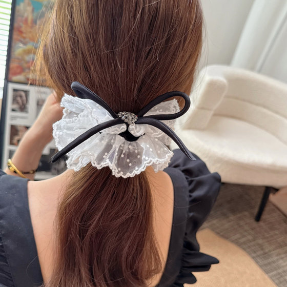 다이아몬드 러브 원 헤어 서클 고무 밴드 한국 메쉬 폴카 도트 넥타이 헤어 큰 장 서클의 고급 레이스 활 다이아몬드 러브 원 헤어 서클 고무 밴드 한국 메쉬 폴카 도트 넥타이 헤어 큰 장 서클의 고급 레이스 활