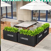 Flower Racks Partition Fence Flower Beds Screen Fencing Flowerpots Planting Trough square Courtyard Custom Outdoor Park Sales department