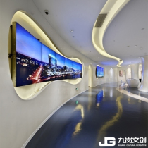 Jiugang GRG material studio venue Art museum Shopping mall museum interior wall special-shaped space manufacturer customization