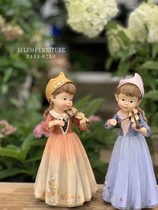 Garden Decoration Courtyard Outdoor Villa Yard Atmospheric high - end decoration creative figure sculpture desktop