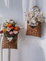 Dry Flower Bouquet Naturally Real Flowers Nord in minimal atmospheric decoration desktop furniture Eughalileaf