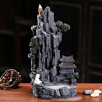 Alpine Fluid Creative Shinking Waterfall Cloud Waterfall Orientation and Decoration Spray Porcelain Reduced Fragment Fittings