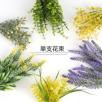 Flower Supplies Fake Flower Bouquet Dry Flower Flower Simple Atmospheric Home Decoration Creative Plastic Photo Living Room