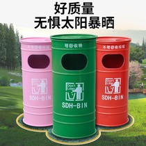 Retro Industrial Wind Personal Oil Cabin Waste Waste Waste Conceptual Simply Setting Restaurant Shopping Classification Garbage Decoration