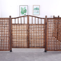 Anti-Corrosive Wood Fence Villa Enclosure Decoration Courtyard Outdoor Anti-Barrier Outdoor Cell Upscale Railing Yard Segregation