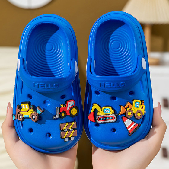 Cartoon anti-collision children's hole shoes for boys and girls in summer indoor thick sole slid baby's anti-slip slippers
Cartoon anti-collision children's hole shoes for boys and girls in summer indoor thick sole slid baby's anti-slip slippers