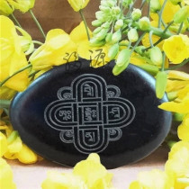 Dragon King Mandala Stone Carving Mani Stone Bonded Buddha Items Below 1 Yuan Protecting and Freeing Aquariums Supporting Dragons Esoteric Tibetan Tradition