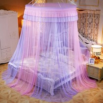 Bedside decoration Wall hanging yarn bed yarn bed curtain Princess European princess bed curtain curtain yarn bed curtain Household bedroom girl