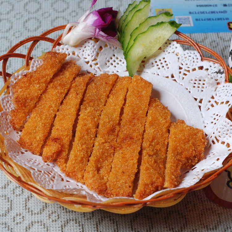 联和益吉列猪扒日式猪扒半成品猪排片装 1kg 十块/包 炸猪扒