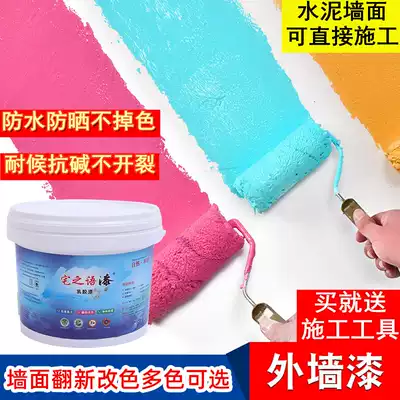 Interior Wall latex paint self-brush household wall repair roof interior gray odorless children's bedroom 1