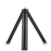 Single-footed support footed table three-fork seat metal self-slapping rod bottom foot light and stable aluminium alloy tripod base