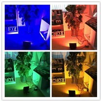 Ultra-LED colour floodlight to light up the tree light outdoor waterproof red green blue purple yellow green