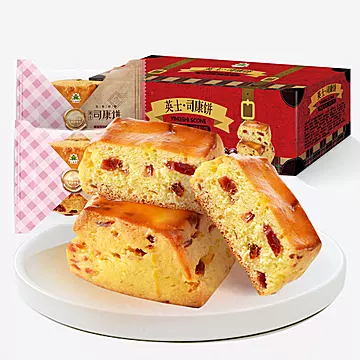 【红森林】司康饼蔓越莓味西式糕点[11元优惠券]-寻折猪
