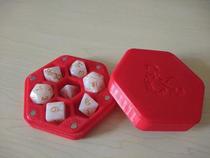 3D printed dice box 7 packs
