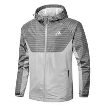 New brand discount 22 Spring-autumn bilayer windproof 100 lap sports Lianhood jacket male wind cloister jacket