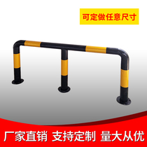 Customized gas station island M-type anti-collision bar U-type car bar thickened gantry bar inverted U anti-collision barrier barrier