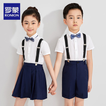 Romon 61 children's choir costume English style primary and secondary school students university choir recitation kindergarten costume