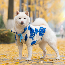 Lamb Fluff Pet Clothing Doggy Autumn Winter Dress Winter Thickened Warm Cotton Clothing Corky Firewood Dog Teddy