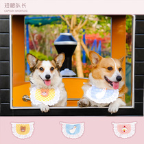 Pet dog Soft cute Saliva Towel Cute Lace pooch Kitty Purse Kirky Chaeky Triangle Large Medium Size