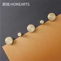 Jichuo hot-selling brass metal single adhesive hook wall hanging light luxury Nordic porch Wall Gold small clothes hat adhesive hook