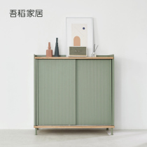 Wudao home dining side cabinet Modern simple Nordic living room locker Entrance cabinet Wine cabinet Tea cabinet Wall side cabinet