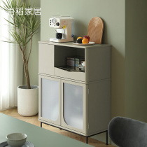 Wudao home Nordic light luxury dining side cabinet Modern simple locker Small household wall storage side cabinet