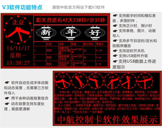 LED 디스플레이 컨트롤 카드 AVIC ZH-E1L 네트워크 포트 E5L 캐릭터 카드 2 차 개발 실외 스크롤 클러스터 6 LED 디스플레이 컨트롤 카드 AVIC ZH-E1L 네트워크 포트 E5L 캐릭터 카드 2 차 개발 실외 스크롤 클러스터 6