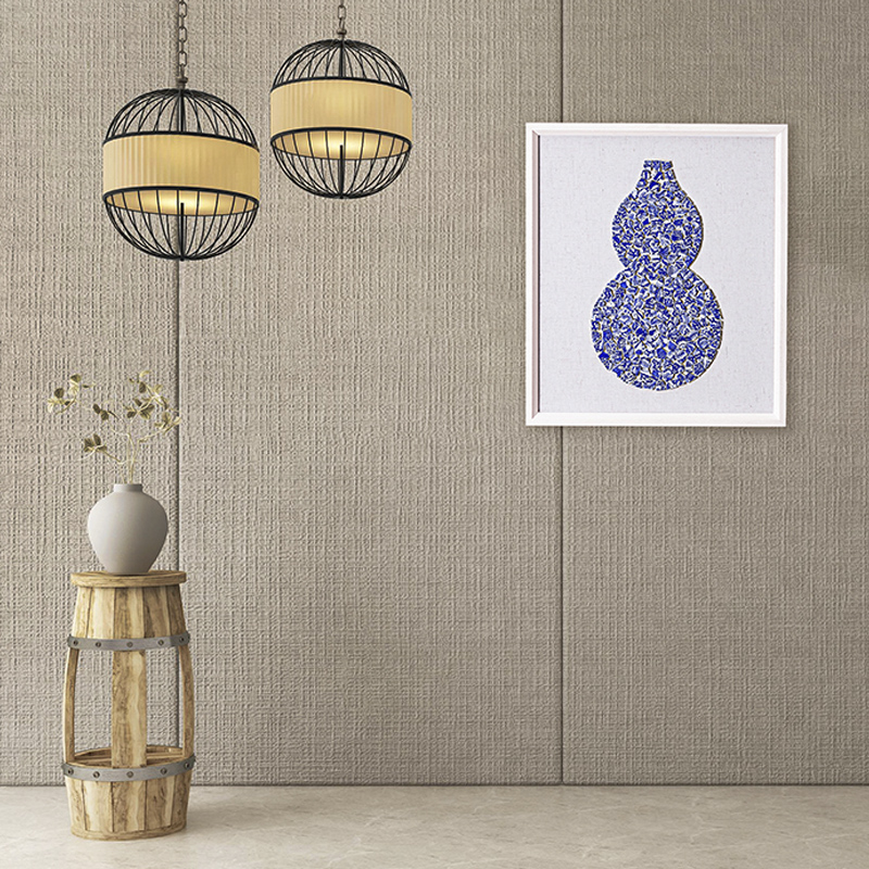 Sitting room background wall adornment ceramics restaurant study of new Chinese style bedroom stereograph blue and white porcelain plate hand - made of hang a picture