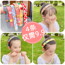 Girl Velcro hair band female child hair card little girl Summer Liu Haitao broken post headgear hair accessories