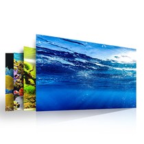 Aerobic fish tank small background sticker small desktop Oval is drawn number Post HD 3d self-adhesive single picture