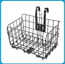 Mountain bike folding basket Front-mounted rear-mounted basket Hanging basket Iron basket