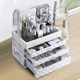 Red Dust Network cosmetic storage box cosmetic box Desktop Acrylic large dresser shelf skin care products lipstick Red Dust Network cosmetic storage box cosmetic box Desktop Acrylic large dresser shelf skin care products lipstick