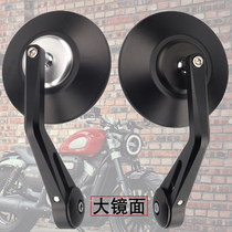 Suitable for Brunning 250 gold gira 300 GREY STONE 300 BOX400 rearview mirror handlebar mirror Universal paragraph