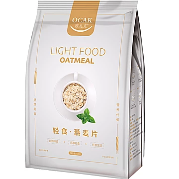 欧扎克燕麦片轻食高纤粗粮600g[10元优惠券]-寻折猪