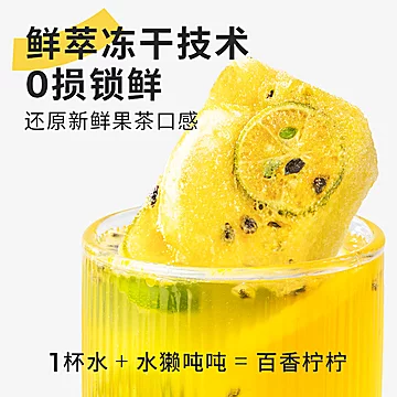 水獭吨吨(tǎ)超即溶果茶块鲜萃冻干15g*6块[2元优惠券]-寻折猪