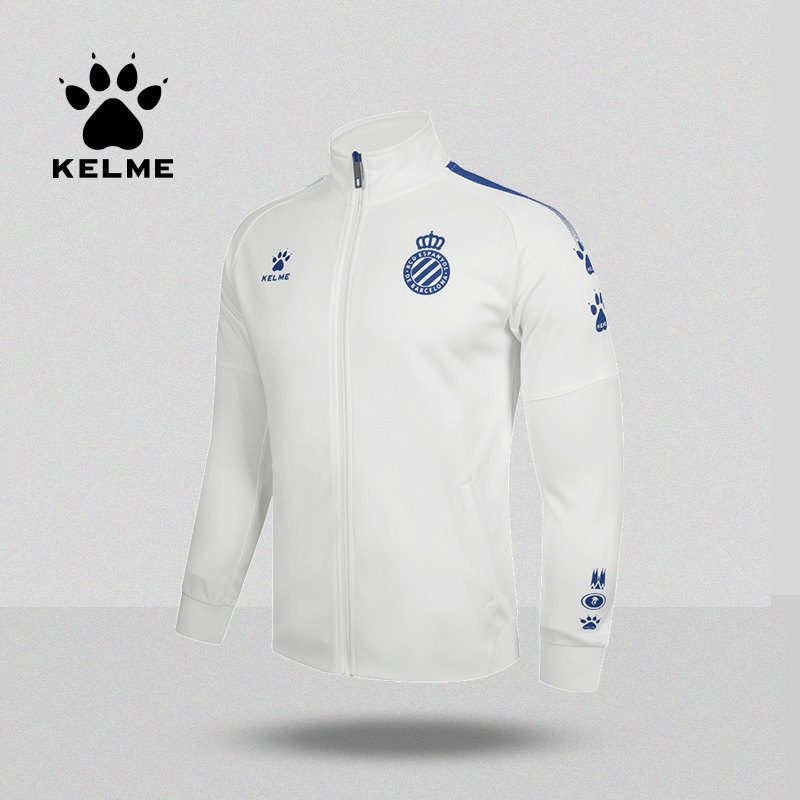 西班牙人赞助商 KELME 卡尔美 男式训练运动夹克 天猫优惠券折后￥149包邮（￥249-100）3色可选