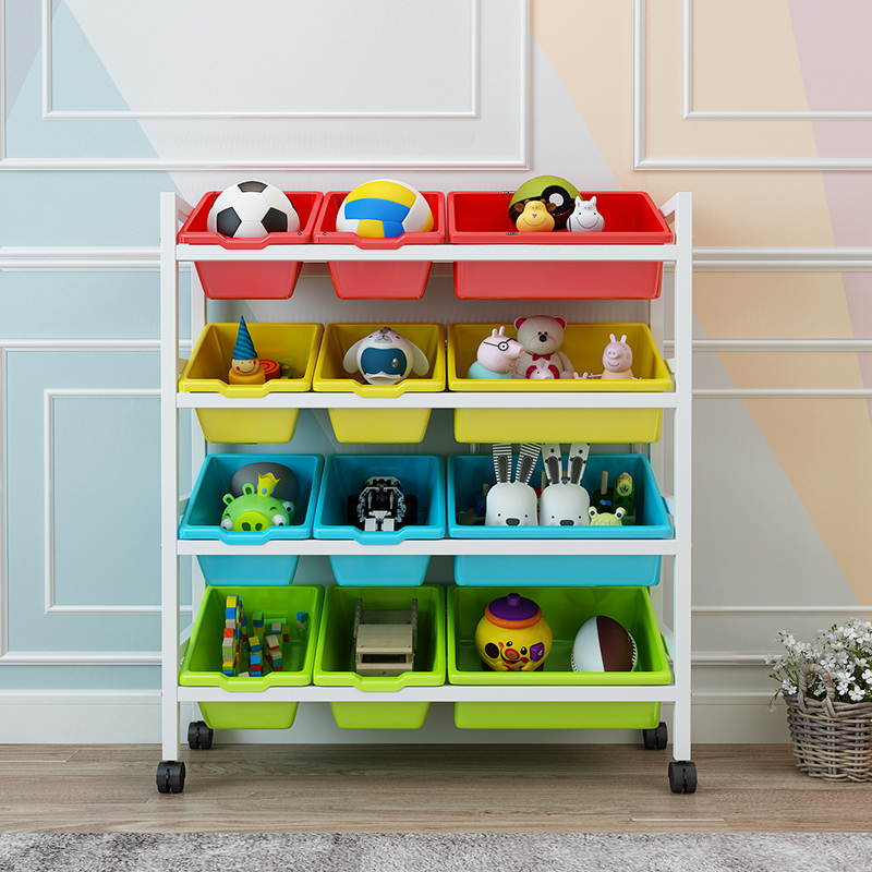 儿童玩具收纳架 幼儿园大容量经济型 超大宝宝归纳整理架神器家用